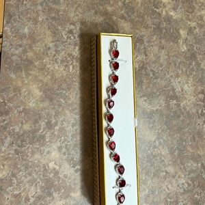Beautiful Ruby like bracelet.